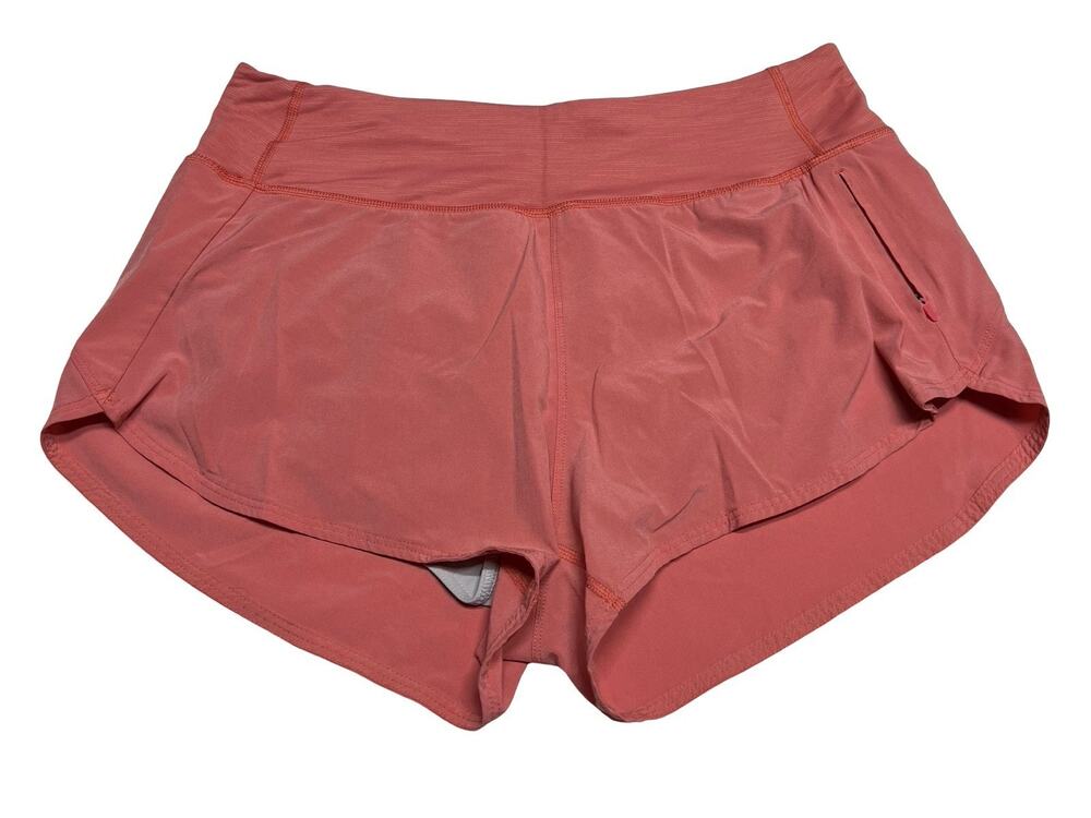 Outdoor Voices Orange Hot Coral 2.5 Running Athletic Shorts Size L